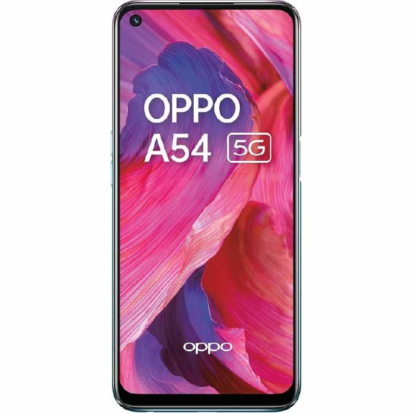 Oppo A54 5G smartphone, available at Mobitel UK